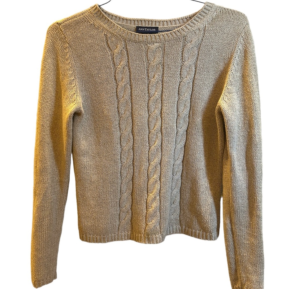 CREW NECK SWEATER - ANN TAYLOR
